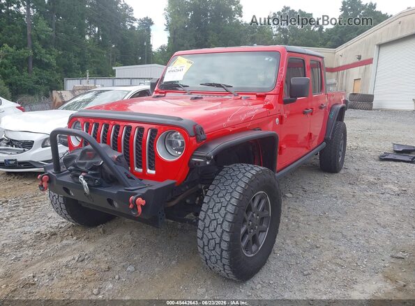 1C6HJTFG0LL103449 2020 JEEP GLADIATOR Red Przód lewy