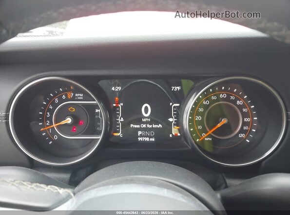 1C6HJTFG0LL103449 2020 JEEP GLADIATOR Red Widok tylnych siedzeń
