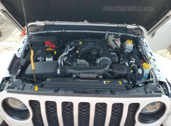 1C6HJTFG1PL559742 2023 JEEP GLADIATOR White Սալոնի հետևի տեսք