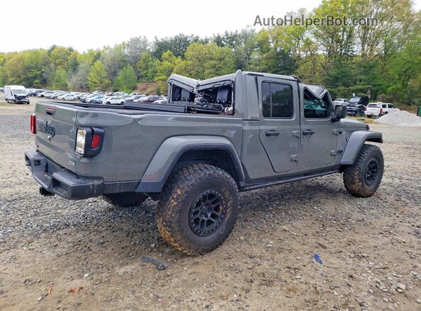 1C6HJTFG2ML604585 2021 JEEP GLADIATOR Gray 