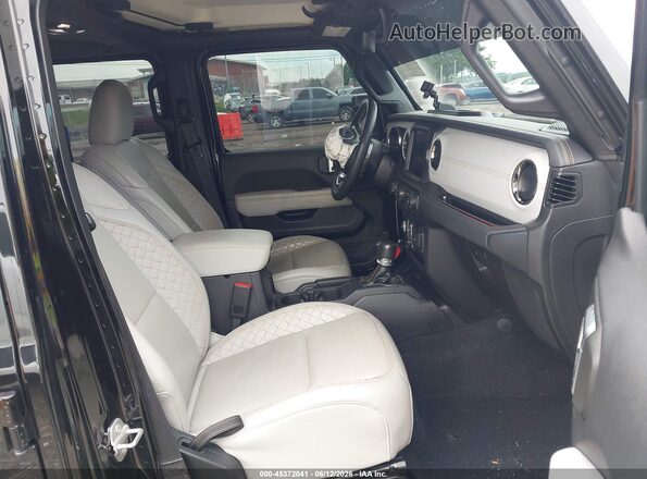 1C6HJTFG2PL541282 2023 JEEP GLADIATOR Black Widok wnętrza z przodu