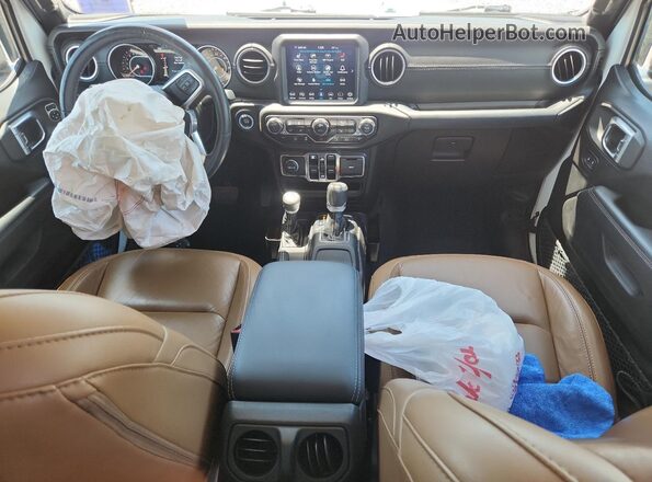 1C6HJTFG3LL132976 2020 JEEP GLADIATOR White წინა პანელის ხედი