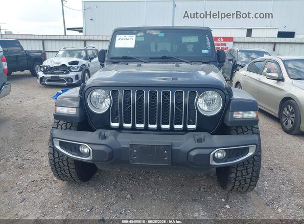 1C6HJTFG3PL507383 2023 JEEP GLADIATOR Black Rear interior view
