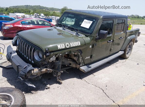 1C6HJTFG3PL547690 2023 JEEP GLADIATOR Green Przód lewy