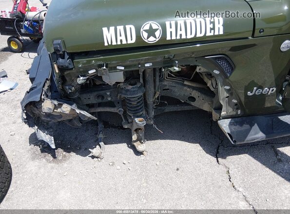 1C6HJTFG3PL547690 2023 JEEP GLADIATOR Green Widok z przodu