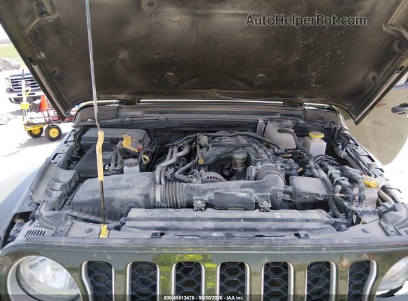 1C6HJTFG3PL547690 2023 JEEP GLADIATOR Green Widok z tyłu