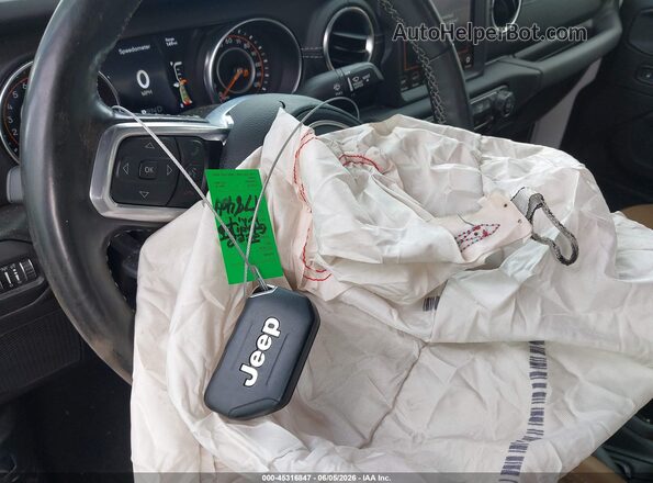 1C6HJTFG4ML561559 2021 JEEP GLADIATOR White Widok deski rozdzielczej