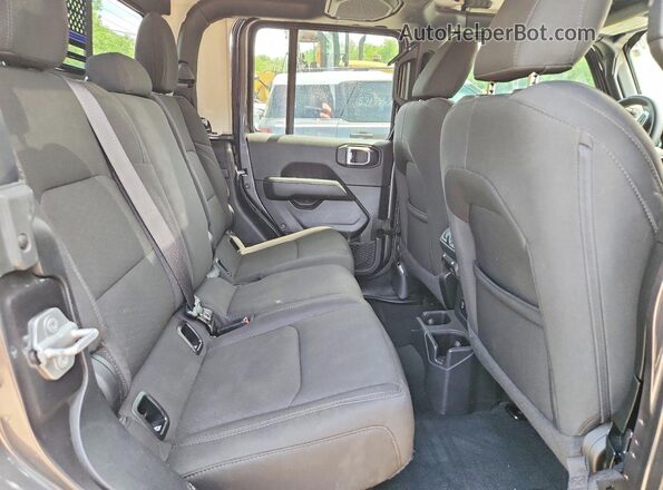 1C6HJTFG4PL514570 2023 JEEP GLADIATOR Gray უკანა სავარძლების ხედი
