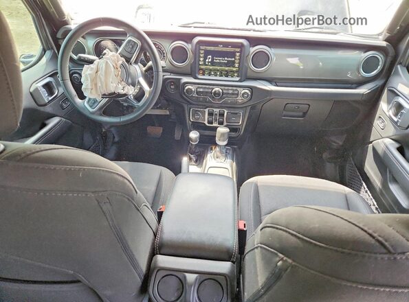 1C6HJTFG4PL514570 2023 JEEP GLADIATOR Gray წინა პანელის ხედი