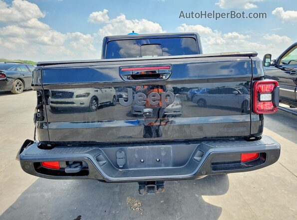 1C6HJTFG5ML583991 2021 JEEP GLADIATOR Black Вид ззаду