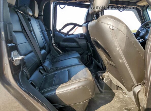 1C6HJTFG5ML590097 2021 JEEP GLADIATOR Gray უკანა სავარძლების ხედი