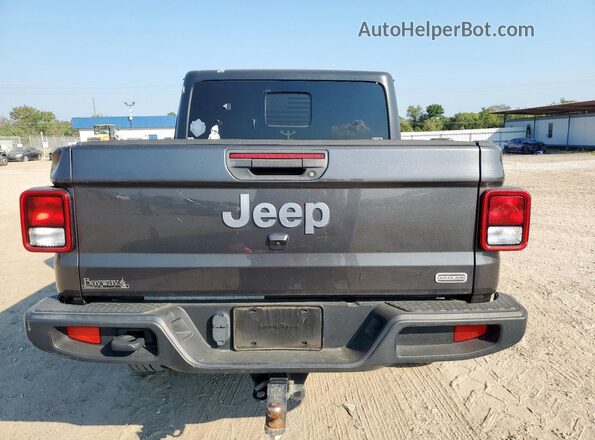 1C6HJTFG5ML590097 2021 JEEP GLADIATOR Gray უკანა ხედი