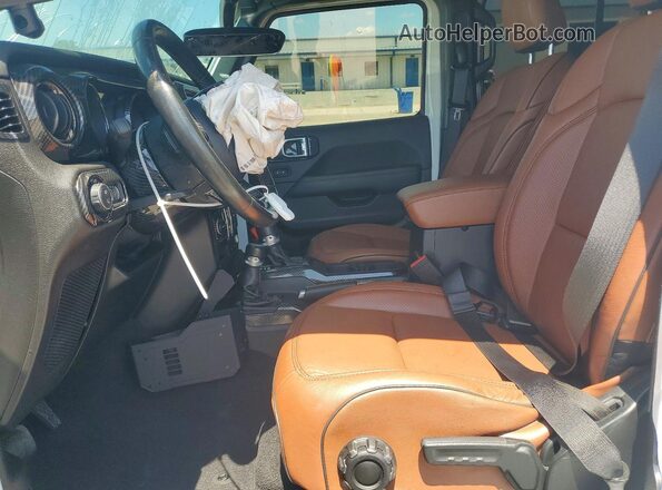 1C6HJTFG6ML577066 2021 JEEP GLADIATOR White Սալոնի դիմացի տեսք