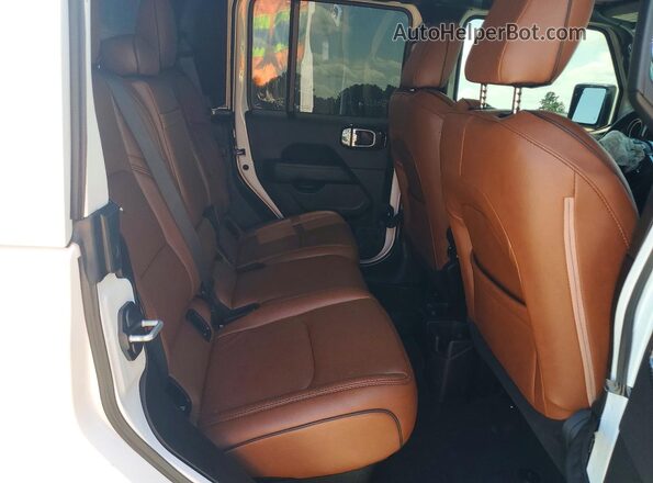 1C6HJTFG6ML577066 2021 JEEP GLADIATOR White Հետևի նստատեղերի տեսք