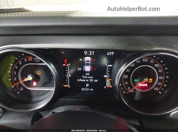 1C6HJTFG7PL533226 2023 JEEP GLADIATOR White Widok tylnych siedzeń