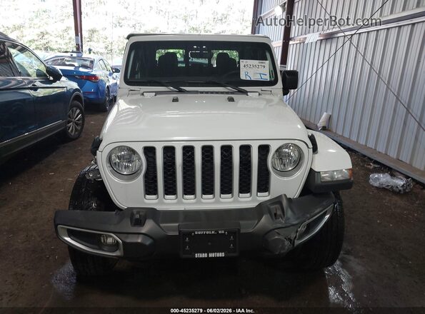 1C6HJTFG7PL533226 2023 JEEP GLADIATOR White Widok wnętrza z tyłu