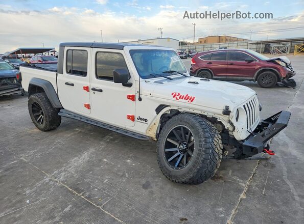 1C6JJTAG0LL136167 2020 JEEP GLADIATOR Белый 