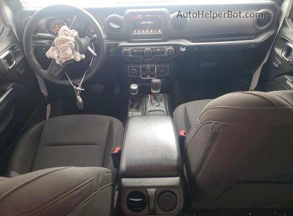 1C6JJTAG0PL585709 2023 JEEP GLADIATOR White Dashboard view