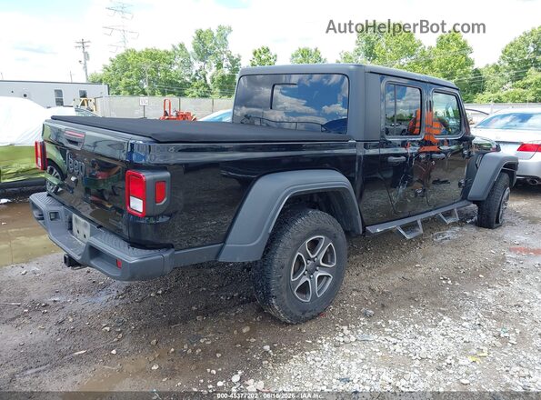 1C6JJTAG1ML511579 2021 JEEP GLADIATOR Black Հետևի աջ