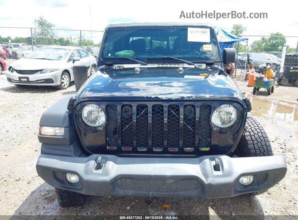 1C6JJTAG1ML511579 2021 JEEP GLADIATOR Black Սալոնի հետևի տեսք