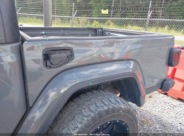 1C6JJTAG1ML550804 2021 JEEP GLADIATOR Gray წინა ხედი