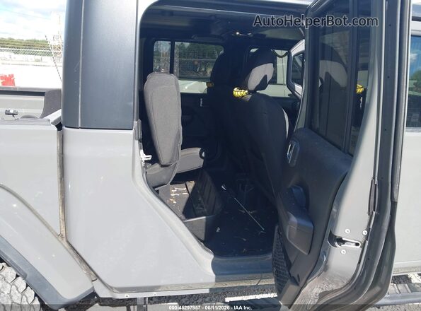 1C6JJTAG1ML550804 2021 JEEP GLADIATOR Gray VIN კოდის სტიკერის ხედი