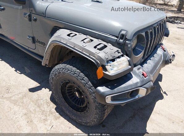 1C6JJTAG2ML612193 2021 JEEP GLADIATOR Серый Вид спереди