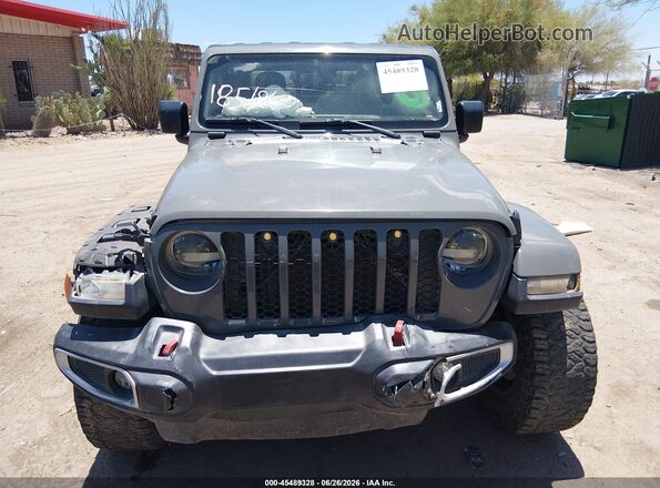 1C6JJTAG2ML612193 2021 JEEP GLADIATOR Серый Вид панели приборов