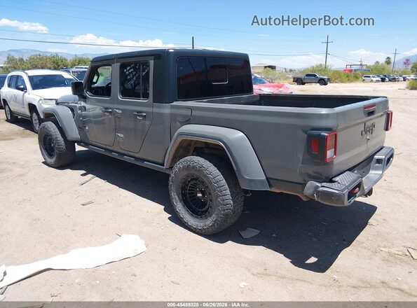 1C6JJTAG2ML612193 2021 JEEP GLADIATOR Серый Задняя левая четверть