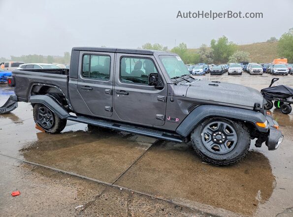 1C6JJTAG6PL542167 2023 JEEP GLADIATOR Charcoal Առջևի աջ