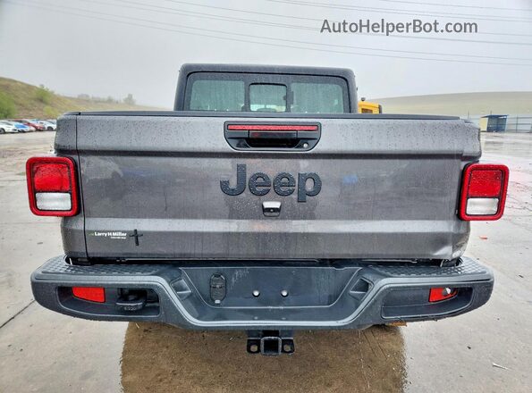 1C6JJTAG6PL542167 2023 JEEP GLADIATOR Charcoal Հետևի տեսք