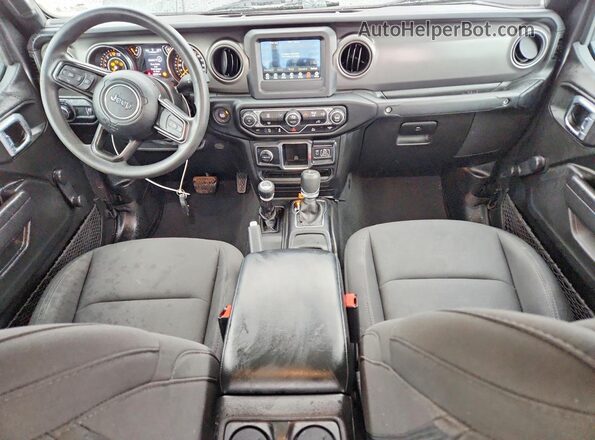 1C6JJTAG6PL542167 2023 JEEP GLADIATOR Charcoal Առջևի վահանակի տեսք