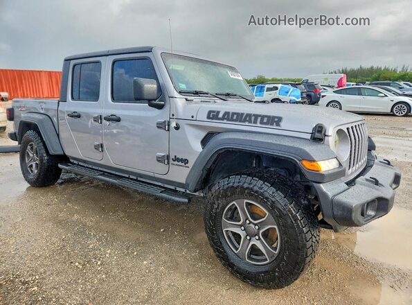 1C6JJTAG7LL109113 2020 JEEP GLADIATOR Gray Передня права чверть