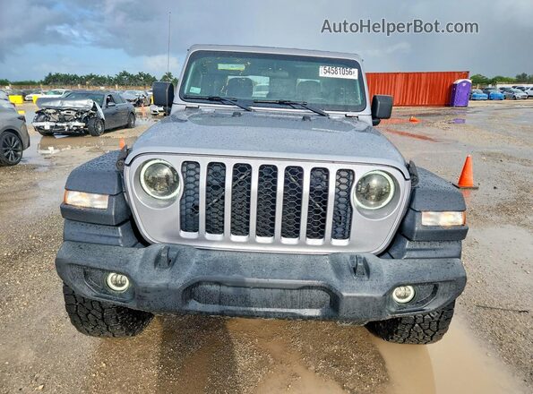 1C6JJTAG7LL109113 2020 JEEP GLADIATOR Gray Вид спереду
