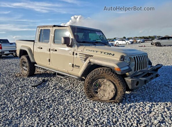 1C6JJTAM1NL170594 2022 JEEP GLADIATOR Tan Առջևի աջ