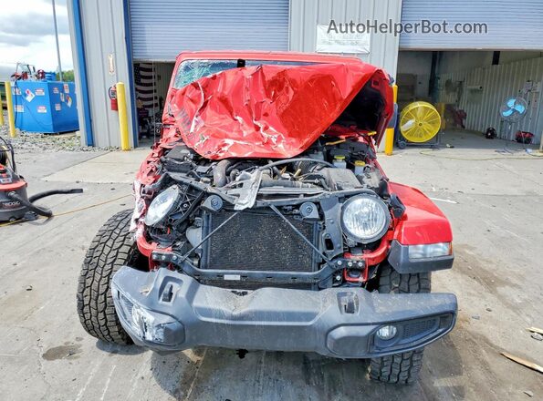 1C6JJTAM8PL594762 2023 JEEP GLADIATOR Red Вид спереду