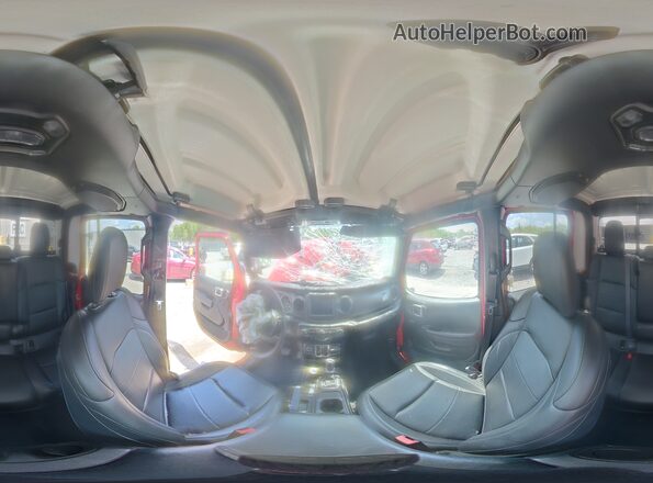 1C6JJTAM8PL594762 2023 JEEP GLADIATOR Red Панорамний вид салону 360°