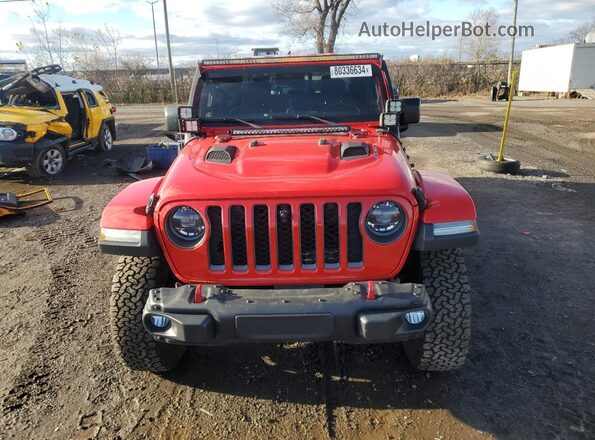 1C6JJTBG2LL139523 2020 JEEP GLADIATOR Красный Вид спереди