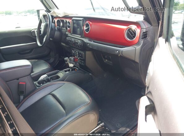 1C6JJTBG2LL191797 2020 JEEP GLADIATOR Black წინა სალონის ხედი