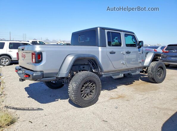 1C6JJTBG3LL141362 2020 JEEP GLADIATOR Серебряный Задняя правая четверть