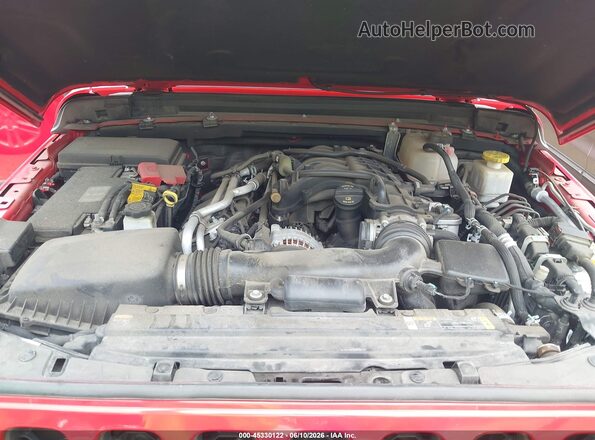 1C6JJTBG4PL563095 2023 JEEP GLADIATOR Red Vista trasera