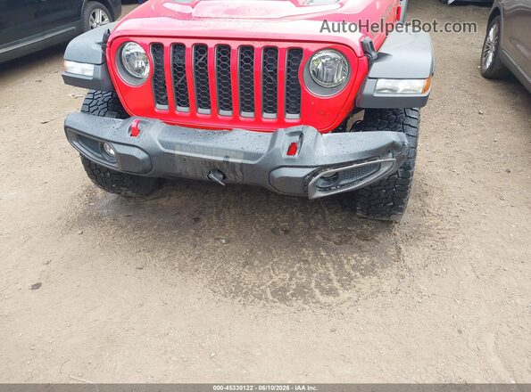 1C6JJTBG4PL563095 2023 JEEP GLADIATOR Red Vista frontal
