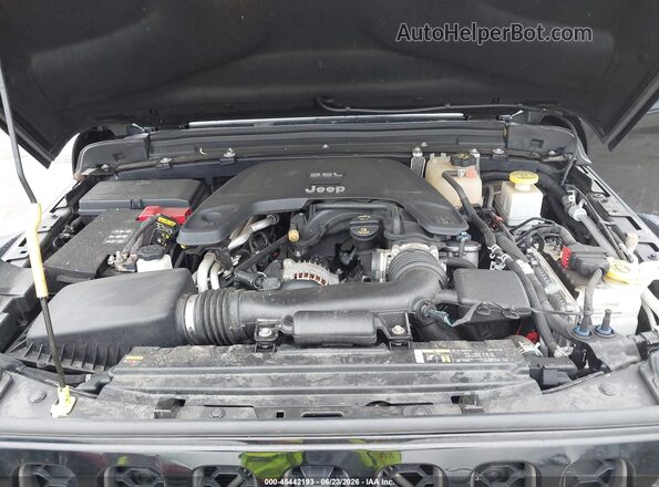 1C6JJTEG1LL203689 2020 JEEP GLADIATOR Черный Вид сзади