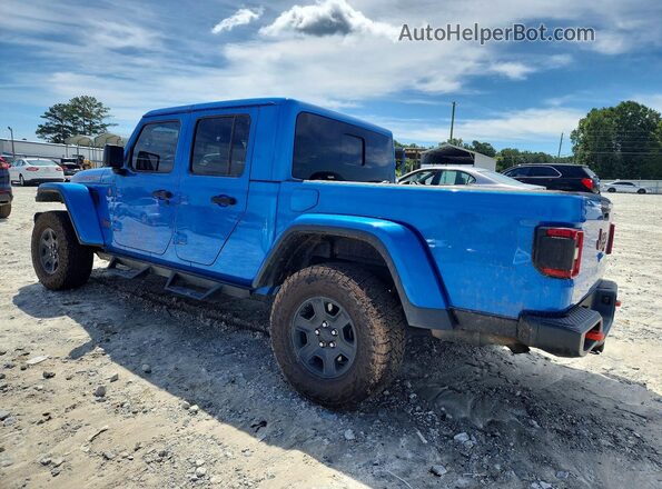 1C6JJTEG3ML528376 2021 JEEP GLADIATOR Blue Հետևի ձախ