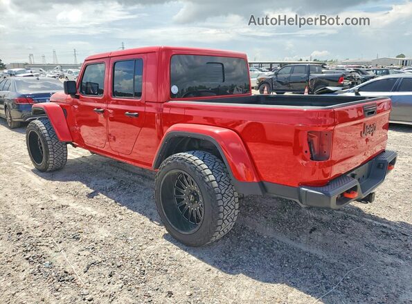 1C6JJTEG3ML618790 2021 JEEP GLADIATOR Красный Задняя левая четверть