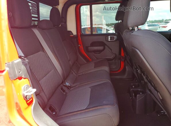 1C6JJTEG3ML618790 2021 JEEP GLADIATOR Красный Вид задних сидений