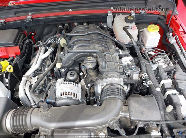 1C6JJTEG3PL592079 2023 JEEP GLADIATOR Red უკანა ხედი