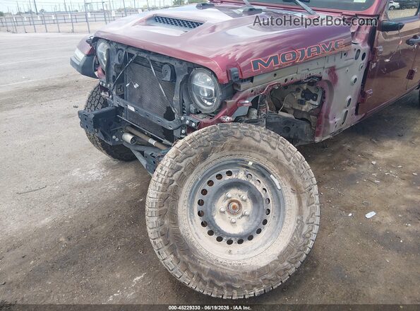 1C6JJTEG5ML615454 2021 JEEP GLADIATOR Red Vista frontal