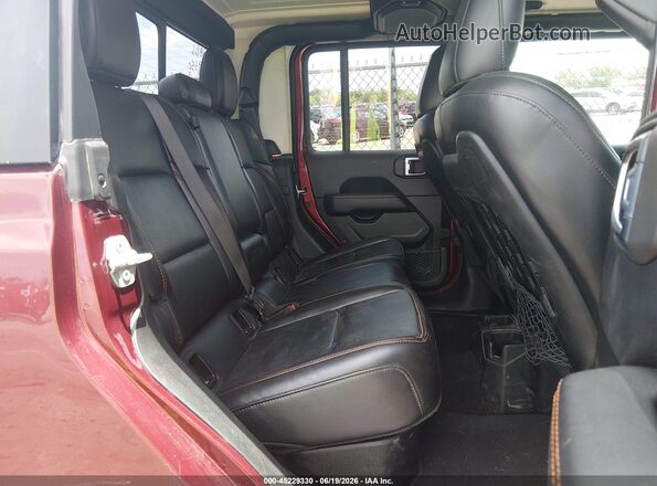 1C6JJTEG5ML615454 2021 JEEP GLADIATOR Red Vista de la etiqueta del VIN