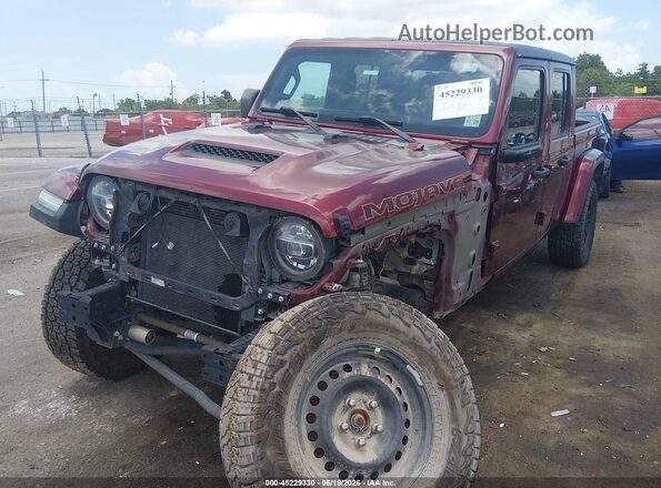 1C6JJTEG5ML615454 2021 JEEP GLADIATOR Red Vista tres cuartos delantera izquierda